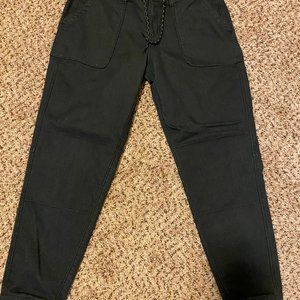 Mountain Hardwear Women 6 Jogger Sweat Pants  Navy Blue Storrie Lake - Excellent